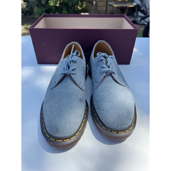Dr. Martens 1461 Made In England Herren blue Schuhe Plattform Size Us 8 main image 4